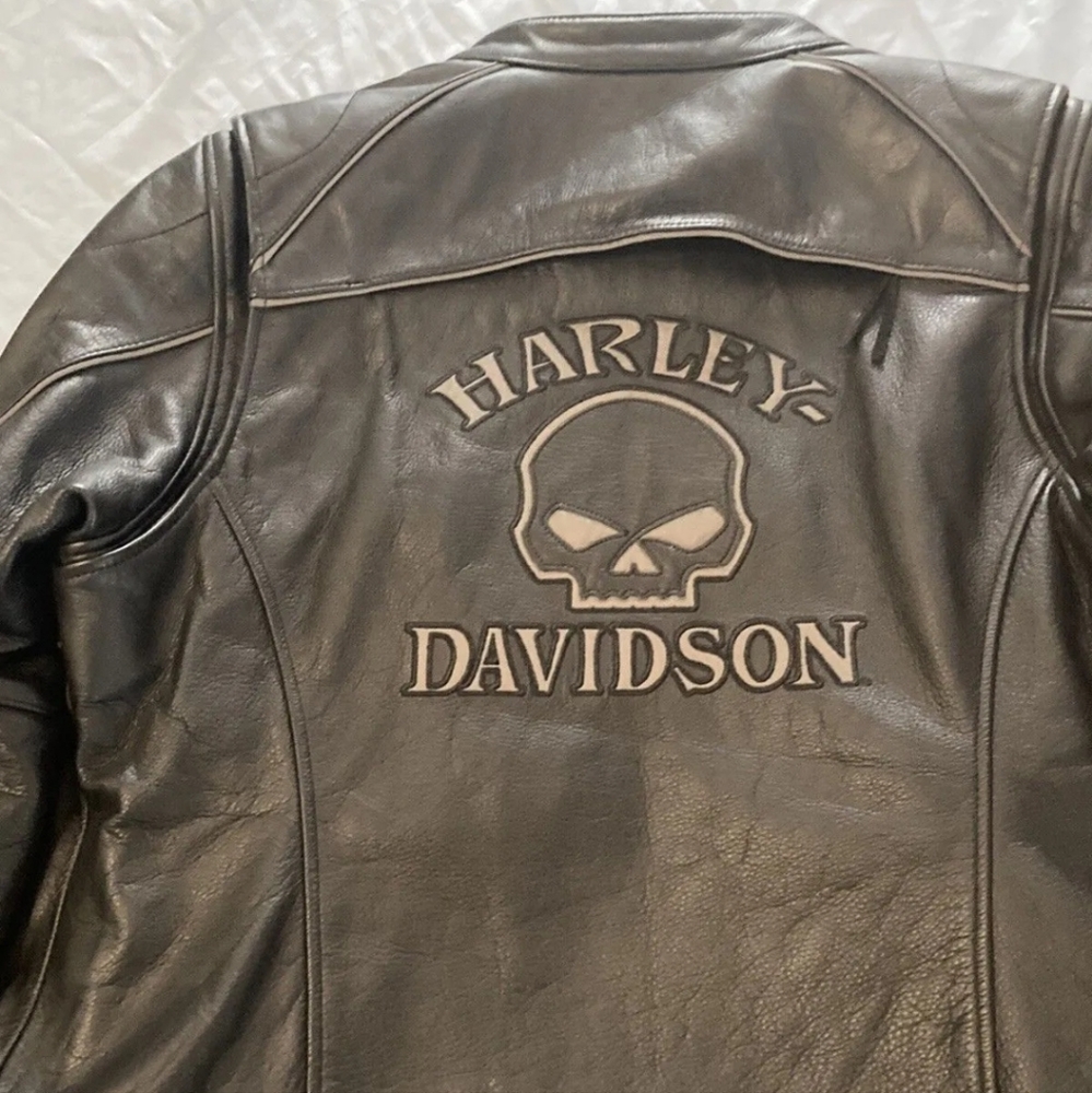 Womans Harley Davidson Leather Jacket XL